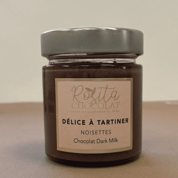 Photo pâte à tartiner noisettes