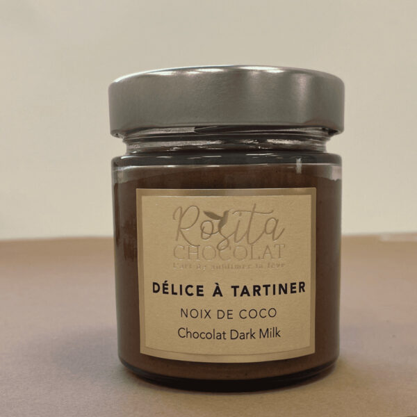 Photo d'un pâte à tartiner noix de coco