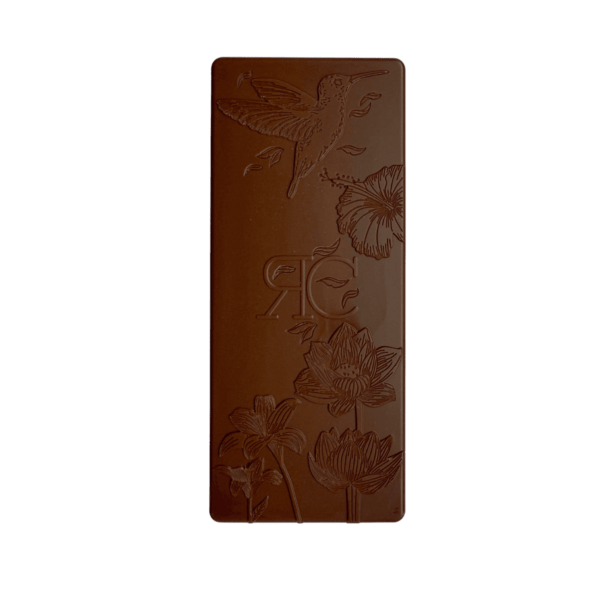 Tablette de chocolat au lait détouré